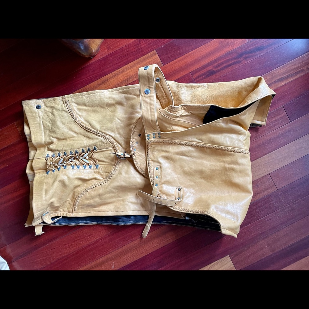 Motorcycle jacket and chaps - Picture 3 of 3